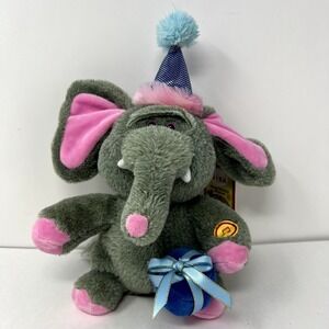 Elephant Plush Dance sings Happy Birthday Animated Singing Stuffed Animal Toy